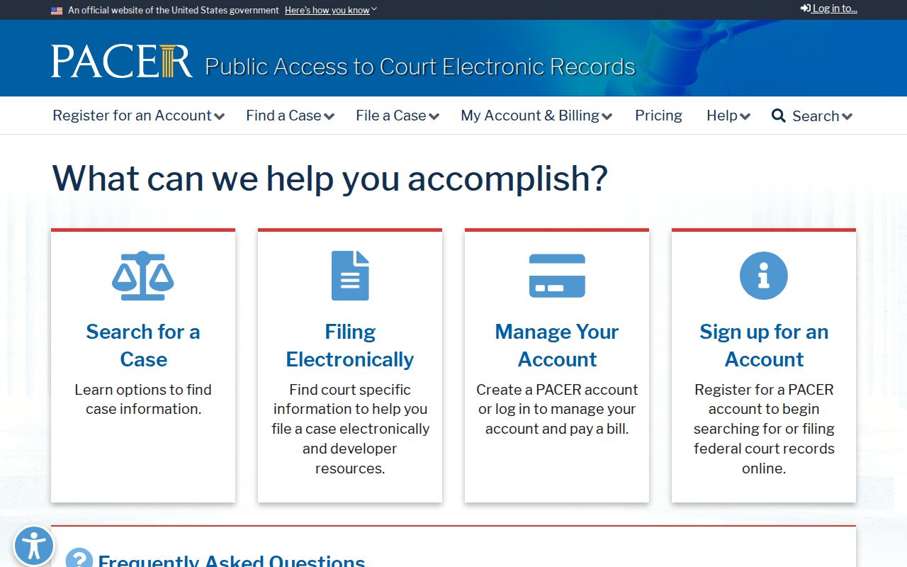 PACER search for federal criminal court cases affecting St. Mary Parish